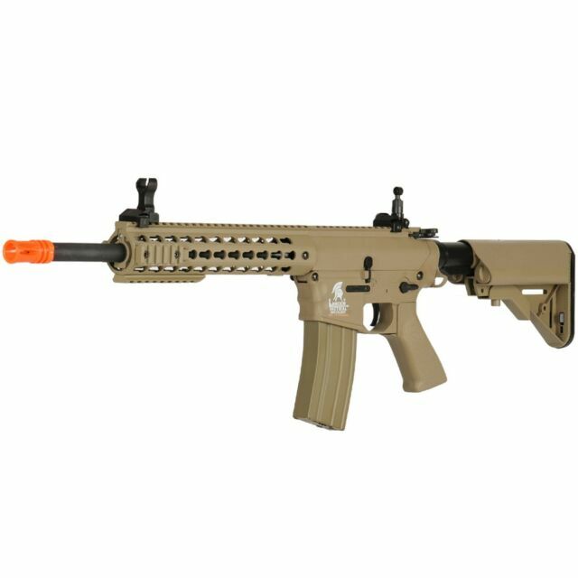 Lancer Tactical Gen2 346 FPS AEG Metal Gear Electric Airsoft Rifle Tan 