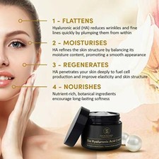 Crème Hydratante Bio Soin Visage Beaute Femme Anti-Ride Contour Yeux Aloe Vera 