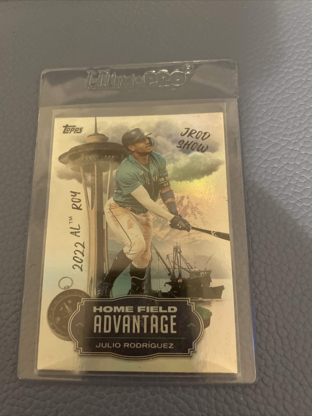 2023 Topps Series 2 Julio Rodriguez #HA-11 Home Field Advantage SP Insert Card