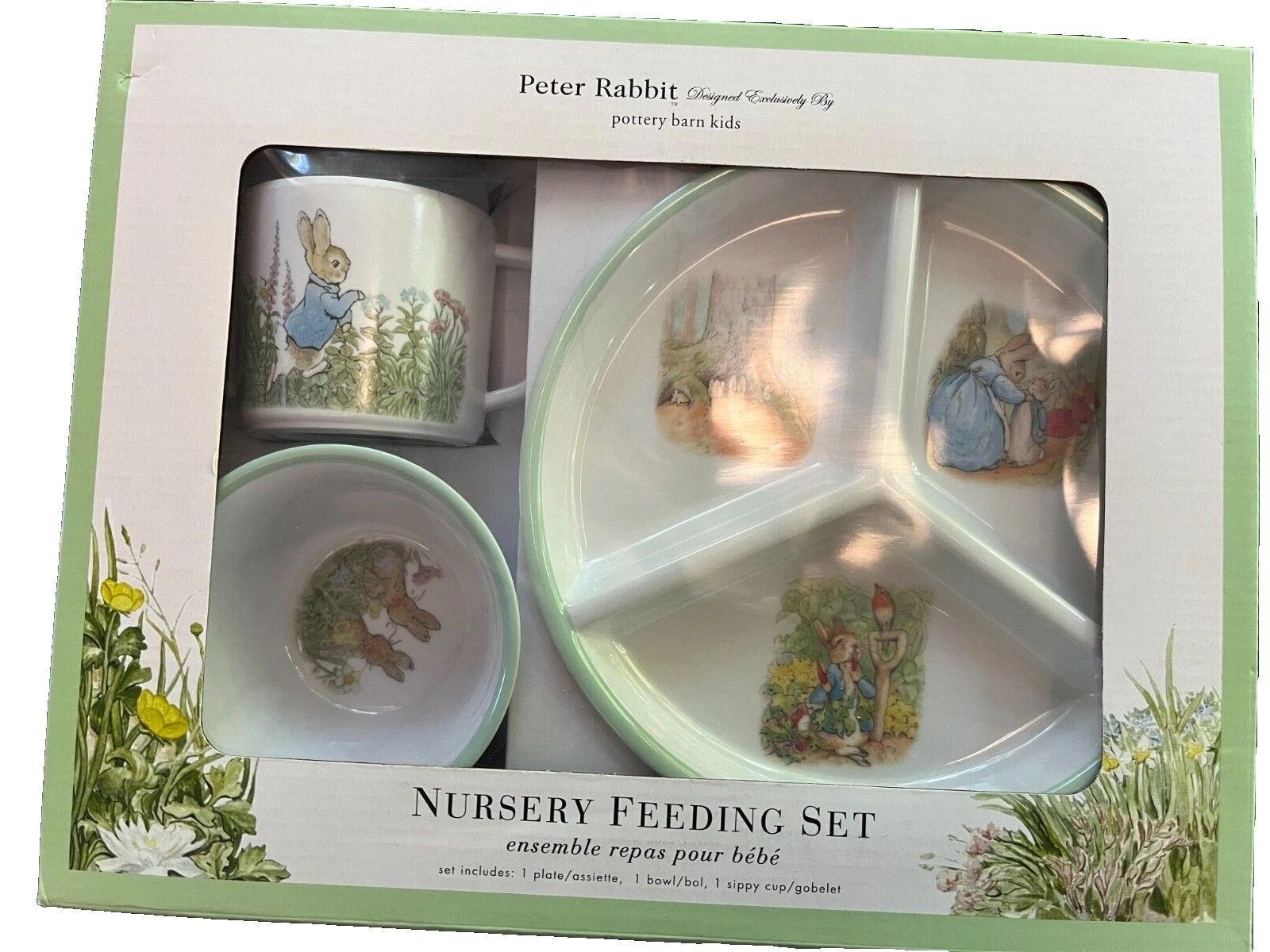 Pottery Barn Plate Baby Feeding Sets