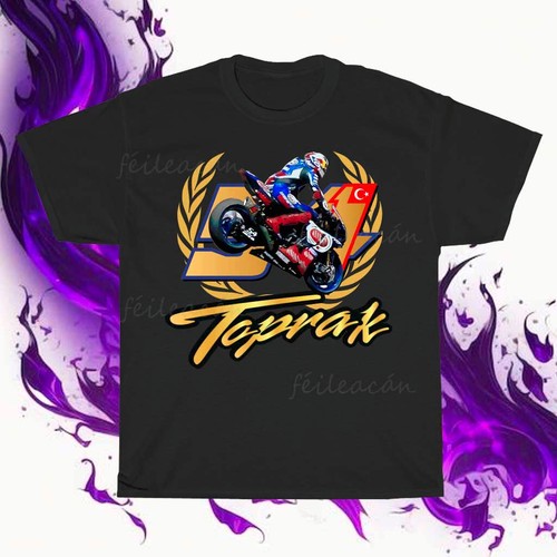 T-shirt americana Toprak Razgatlioglu numero attivo nuova divertente taglia dalla S alla 5XL - Foto 2 di 5