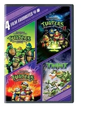 4 Film Favorites: Teenage Mutant Ninja Turtles Collection - DVD - GOOD