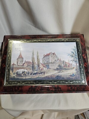 Vintage 1997 Henry Lambertz Limited Edition German Cookie Tin VERY RARE
