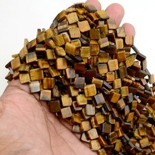 Tiger Eye Beads Kite Shape 13 Inch Strand Wholesale Lot Natural Gemstone Jewelry