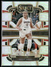 2024 Panini Select WNBA #55 Haley Jones Silver Prizms