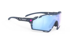  Rudy Project Sports Sunglasses CUTLINE Cosmic Blue Frame Multi-Laser Ice Lens