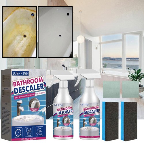 Multipurpose Bathroom Foam Cleaner, Powerful Stubborn StainsDescaler - Picture 5 of 14