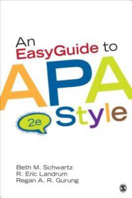 An EasyGuide to APA Style (EasyGuide Series) - Plastic Comb - GOOD