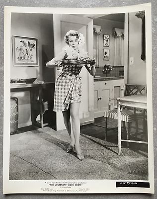 Foto Original The Lieutenant Trug Skirts Frank Tashlin Sheree North 1956