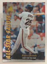 1995 Zenith - All-Star Salute - Barry Bonds - #13 - San Francisco Giants - NrMt+