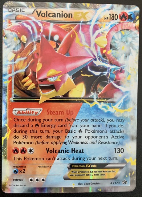 Volcanion EX Regular Art (XY173) | eBay