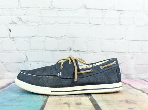 LL Bean Men's Blue Sunwashed Canvas 2 