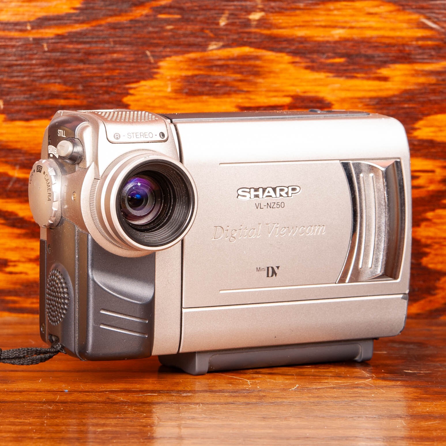 Sharp VLNZ50U Mini DV Tape Camcorder Camera Tested Working W Charger