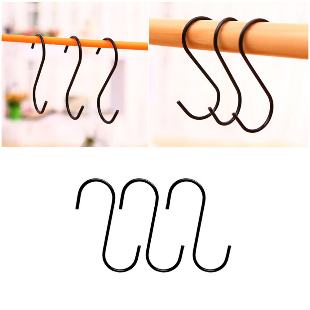 12pcs Hook Towel Hooks S Shaped Hangers S Shaped Hooks S Hanger eBay