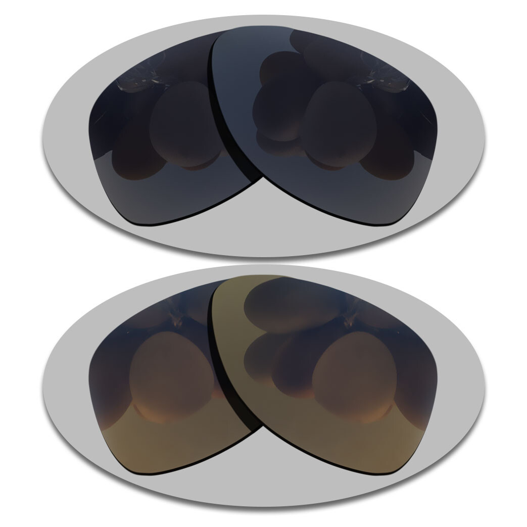 Black&Copper Anti-Scratch Replacement Lens For-Oakley Dispatch 2 Polarized
