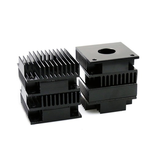 3pcs Kühlkörper Aluminium Wärmekühlkühlerkühler Kit für MK7/ (schwarz) - Afbeelding 2 van 11