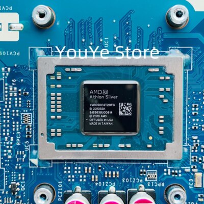 For HP 255 G7 15-DB Laptop Motherboard With AMD 3050 CPU L92836