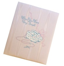 When You Were Born Baby Book CR Gibson 1959 Baby's Record Catholic Themed Book