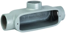 Killark OT-2, Conduit Body, 3/4In Alum Conduit Body Type T, 1 PC