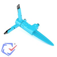 Dreiarmig Drehsprenger Regner Kreisregner Rasensprenger Sprinkler 170 Qm