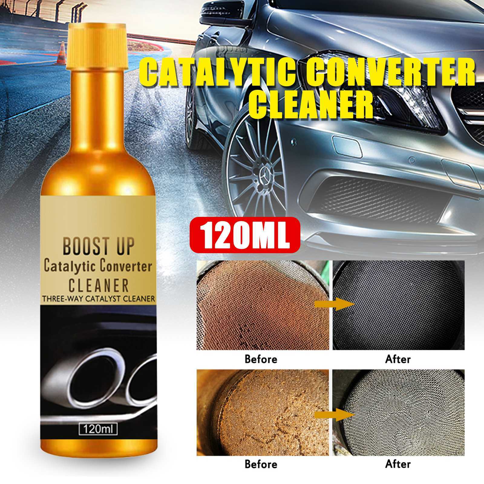 2x Catalytic Converter Cleaner Pass Emissions Clean O2 Sensor Motor