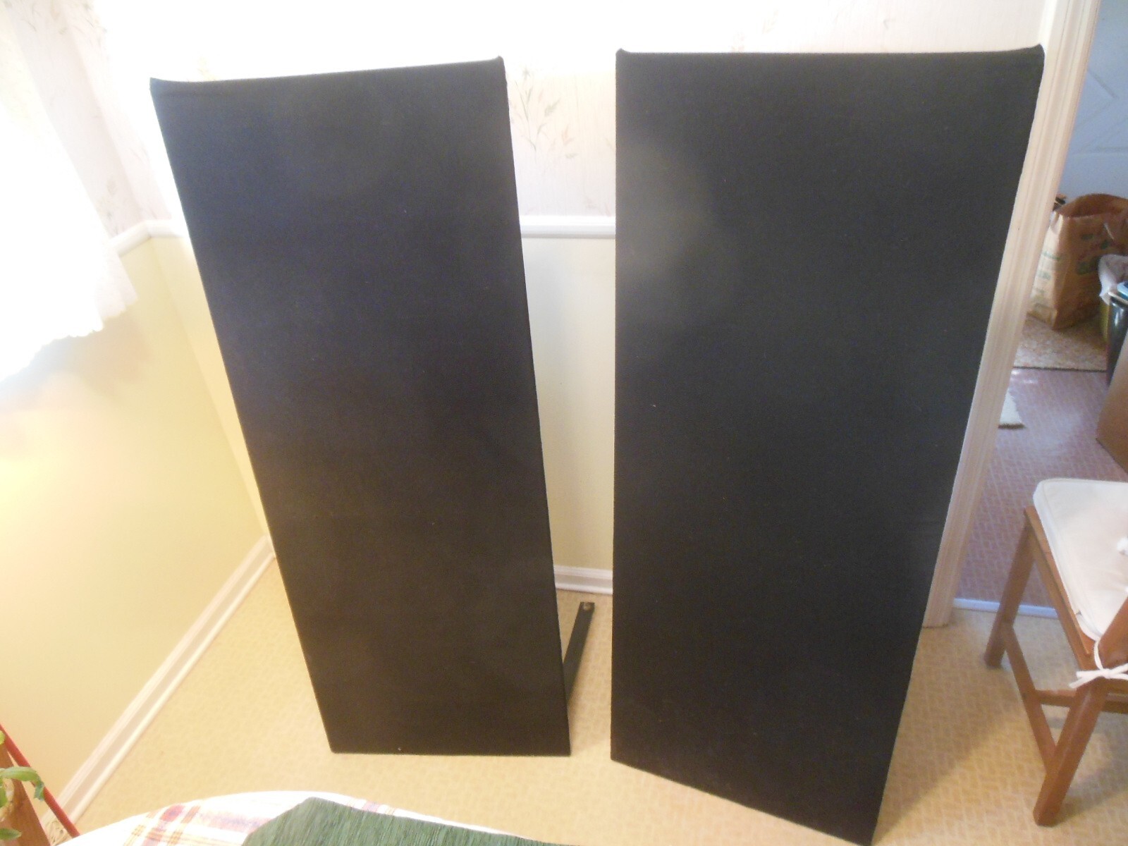 Pair Vintage Magnepan Magneplanar MG1 MG1 Flat Panel Speaker Untested