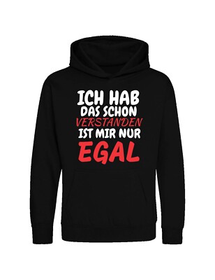 Youth Designz Kids Hoodie With Saying Funny No Matter Pullover Logo Print