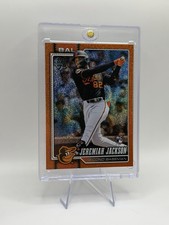 2026 Topps Series 1 Jeremiah Jackson Orange Sand Glitter RC/25 SSP  