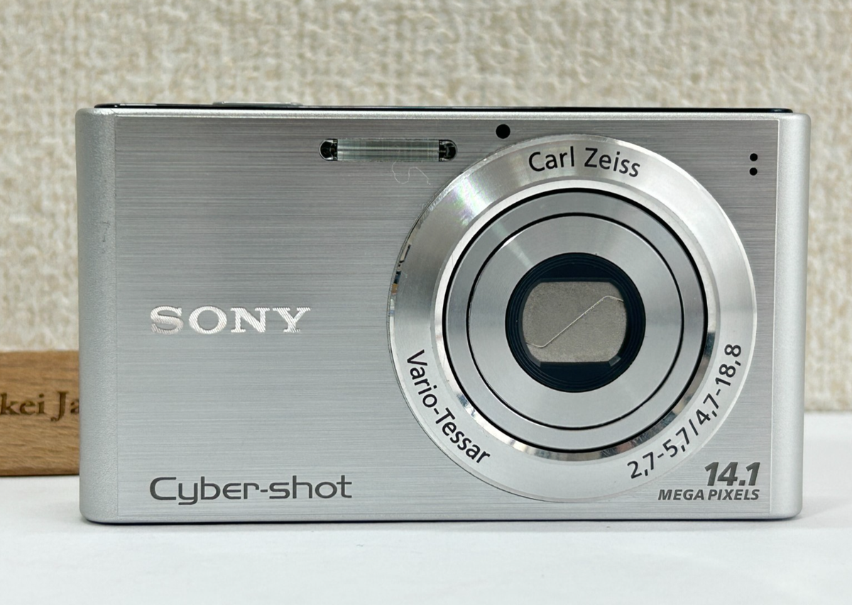 Sony Cyber-shot DSC-W320 silver Digital Camera 14.1MP 4x Tested