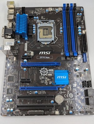 MSI Z97 PC Mate Hauptplatine - Defekt, Für Ersatzteile Oder Reparatur