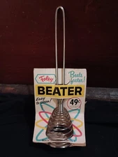 Vintage Foley Beater Spring Coil Whip Whisk NOS New