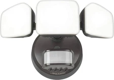 Mr Beams Wired Pro 3-Head Motion Sensing LED Security Light, 3900 Lumens, Bronze
