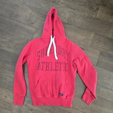 Superdry Womens Pullover Fleece Sweatshirt Hoodie Size M