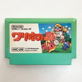 Wario no Mori W/Box Manual Famicom FC Retro Used Game NTSC-J Japan