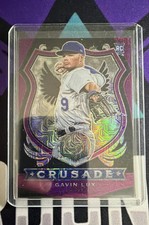 2020 Panini Chronicles - Crusade Gavin Lux #3 Purple Mojo Prizm /75 (RC)