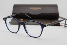 NEW OLIVER PEOPLES OV 5533U 1566 RONNE BLUE SILVER AUTHENTIC EYEGLASSES 48-19