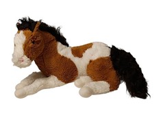 Dan Dee Collectors Choice Horse 16" Plush Brown White Spotted Stuffed Animal