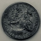 1776-1976 Washington Silver Coin with Mint Mark by The US Mint Almost Perfect — photo 2