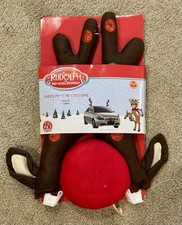 Rudolph The Red Nosed Reindeer 60th Anniversary Car Costume Antlers  Red Nose