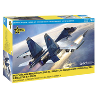 SU-30SM Russian Fighter Kit 1:48 Zvezda Kit Aerei -D- Neues Modell