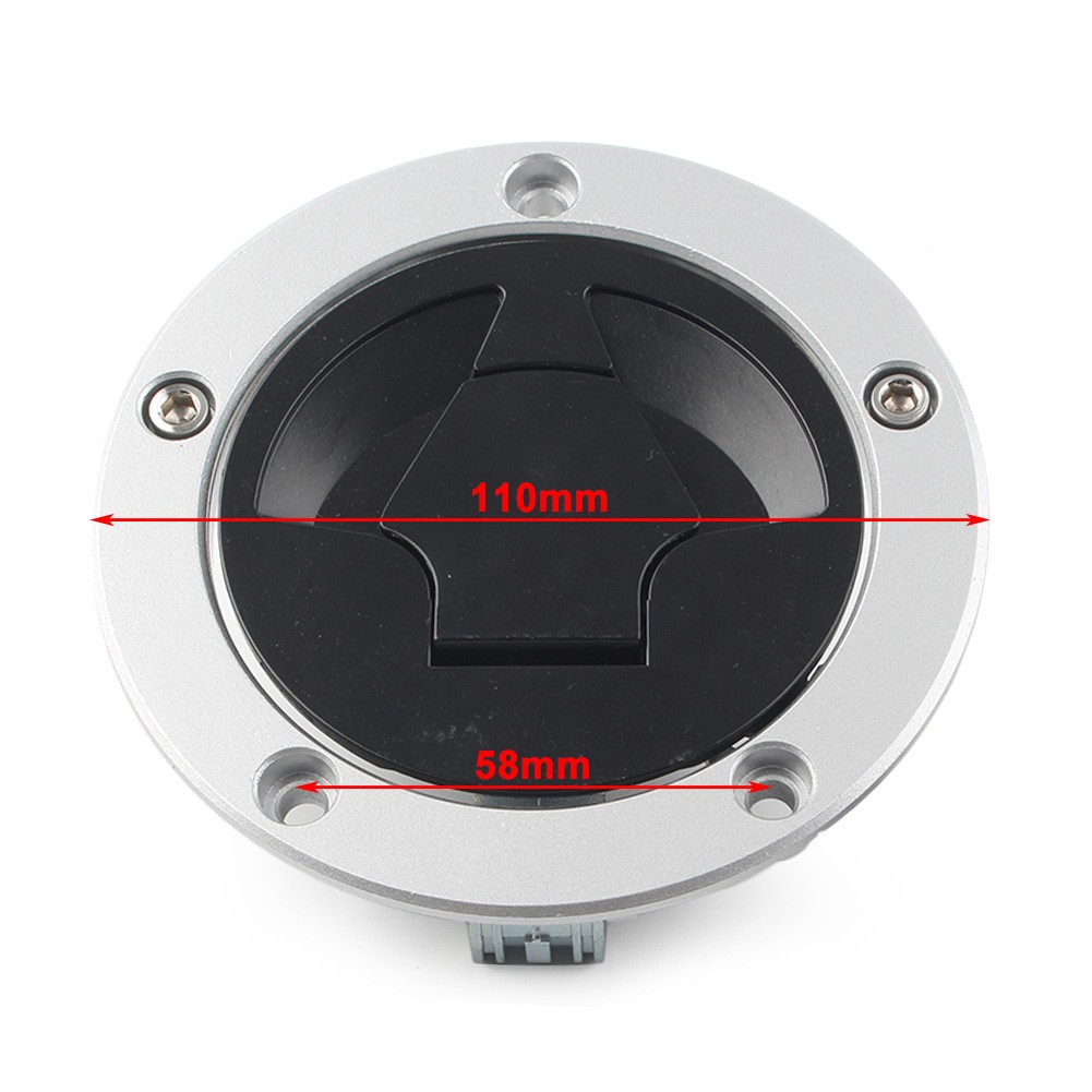 Fuel Gas Tank Cap Cover Lock Keys For Kawasaki Ninja ZX6R ZX6R