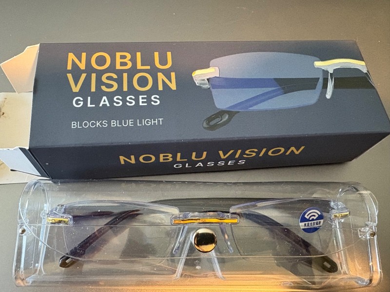NoBlu Vision Bluelight Glasses for Men & Women – no blue light glare.*
