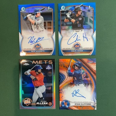 METS FUTURE STARS Clifford,McLean,Moriabito+ houck RC CARDS   see description