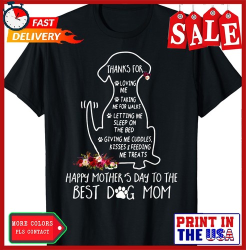 Happy Mother's Day Dog Mom T-Shirt