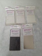 Crafter's Companion Cutting Plates  Shims Gemini GO LOT OF 5 ALL NEW 