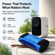 CS Battery for Eufy Eufy T8161 T8170 3C S300 Cam SoloCam S340 Security Camera