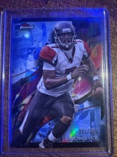 2024 Topps Finest - Common Michael Vick #3 Sky Blue Refractor /325