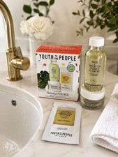 Youth To The People Skincare Gift Set Cleanser Moisture Cream Dream Mask NIB