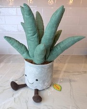 Jellycat BIG Amuseables Aloe Vera - NWT NEW Succulent Yucca RETIRED - Authentic