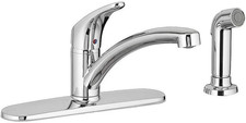 American Standard 7074040.002 Colony Pro Single-Handle Kitchen Faucet with Side